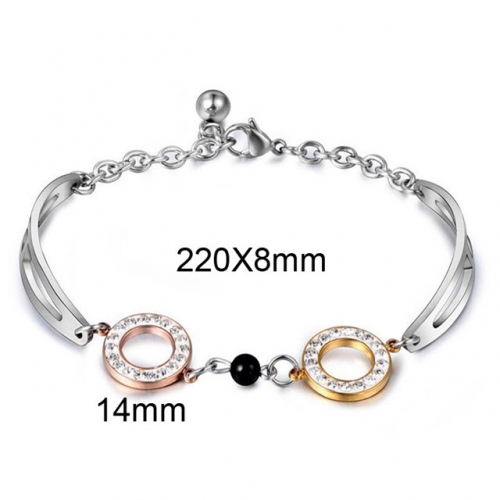 BC Wholesale Stainless Steel 316L Jewelry Bracelets NO.#SJ3B277