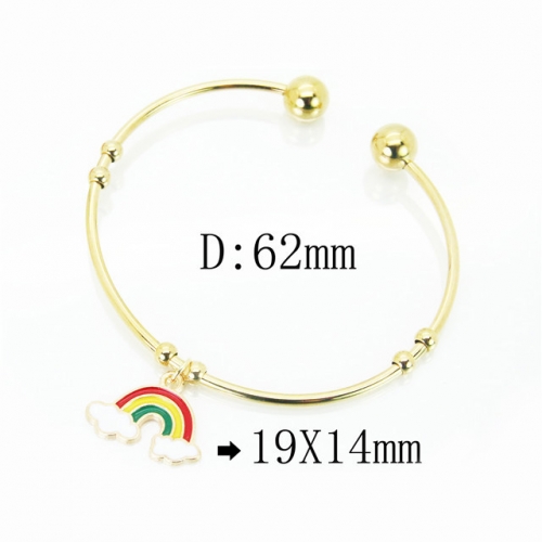 BC Wholesale Stainless Steel 316L Bangle NO.#BC89B0065JLX