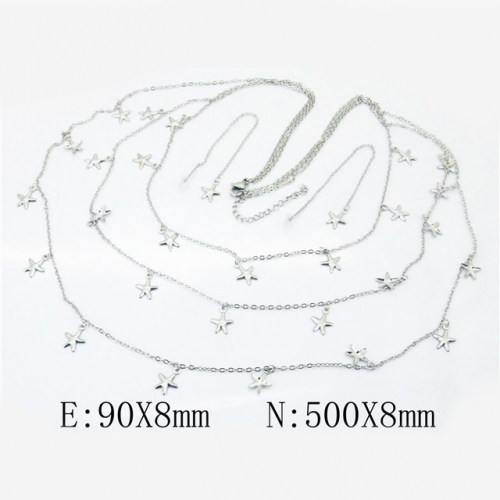 BC Wholesale Stainless Steel 316L Jewelry Sets NO.#BC59S1801HPQ