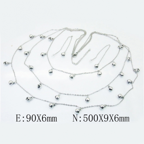 BC Wholesale Stainless Steel 316L Jewelry Sets NO.#BC59S1803HPS
