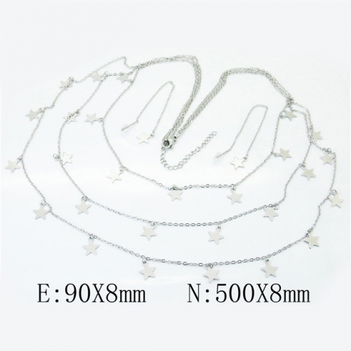 BC Wholesale Stainless Steel 316L Jewelry Sets NO.#BC59S1785HPF