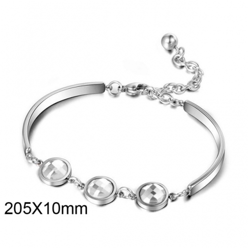BC Wholesale Stainless Steel 316L Jewelry Bracelets NO.#SJ3B163