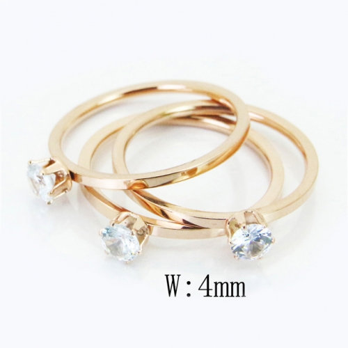 BC Wholesale Stainless Steel 316L Jewelry Rings NO.#BC19R0881HRR