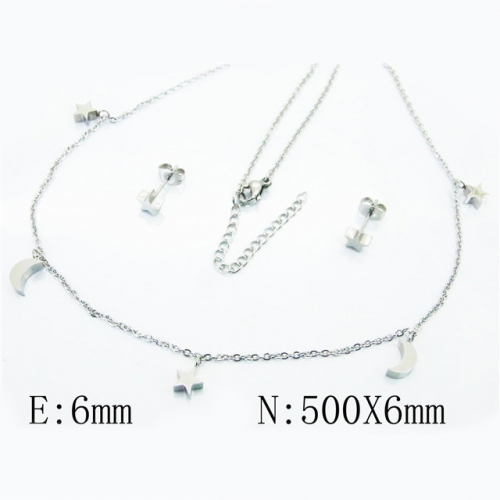 BC Wholesale Stainless Steel 316L Jewelry Sets NO.#BC25S0761HHL