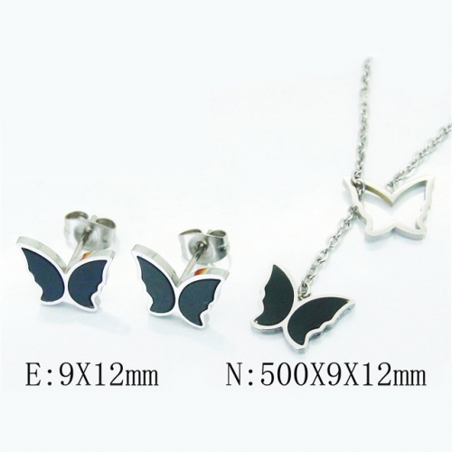 BC Wholesale Stainless Steel 316L Jewelry Sets NO.#BC25S0749HKS