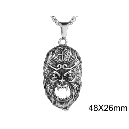 BC Wholesale Stainless Steel 316L Jewelry Pendant Without Chain NO.#SJ3P217