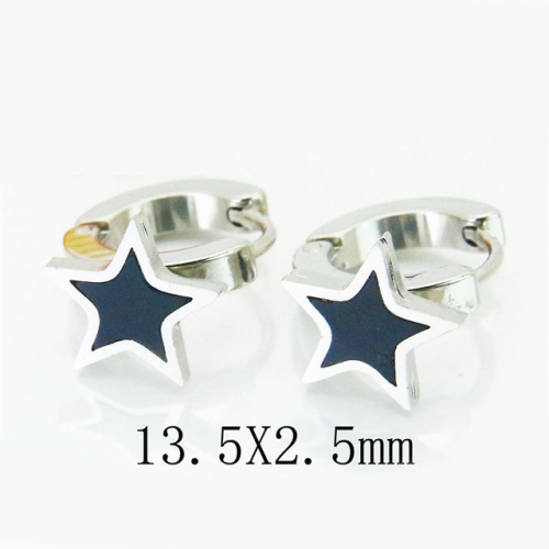 BC Jewelry Wholesale Stainless Steel 316L Earrings NO.#BC60E0444JR