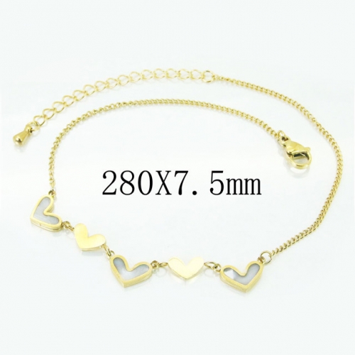 BC Wholesale Stainless Steel 316L Fashion Anklets NO.#BC32B0273HZL