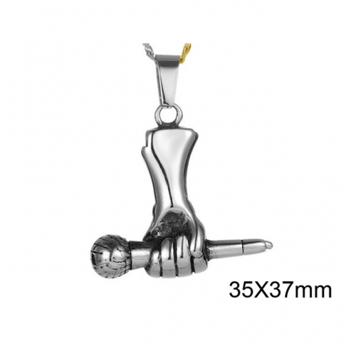 BC Wholesale Stainless Steel 316L Jewelry Pendant Without Chain NO.#SJ3P205