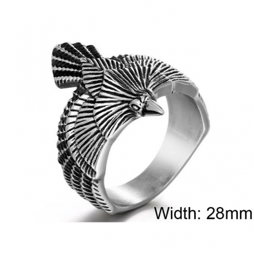 BC Jewelry Wholesale Stainless Steel 316L Rings NO.#SJ3R350