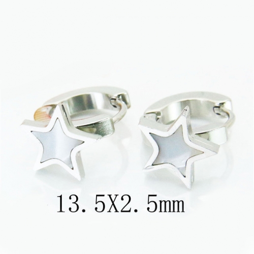 BC Jewelry Wholesale Stainless Steel 316L Earrings NO.#BC60E0416JE