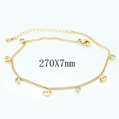 BC Wholesale Stainless Steel 316L Fashion Anklets NO.#BC32B0262PR