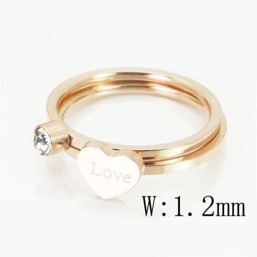 BC Wholesale Stainless Steel 316L Jewelry Rings NO.#BC19R0918OA