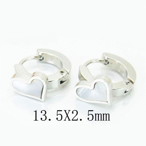 BC Jewelry Wholesale Stainless Steel 316L Earrings NO.#BC60E0403JC