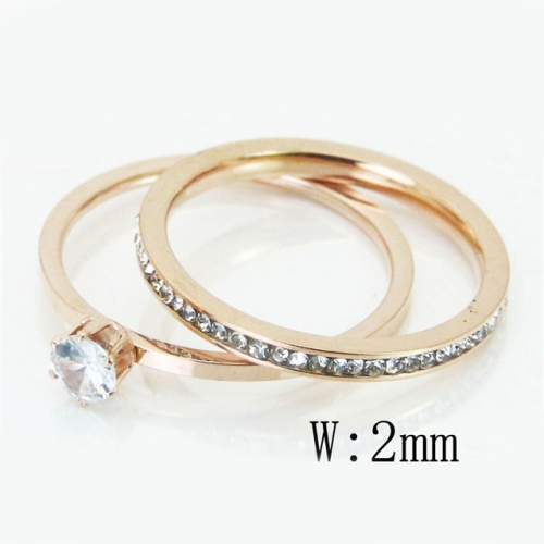 BC Wholesale Stainless Steel 316L Jewelry Rings NO.#BC19R0924HTT