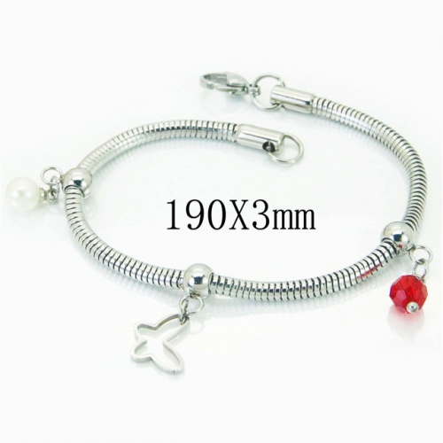 BC Wholesale Jewelry Stainless Steel 316L Bracelets NO.#BC62B0426NZ