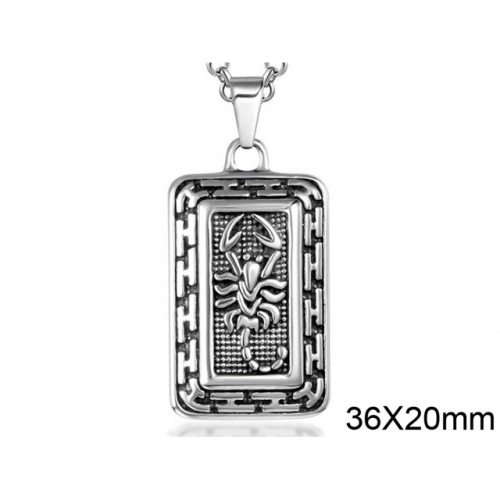 BC Wholesale Stainless Steel 316L Jewelry Pendant Without Chain NO.#SJ3P249
