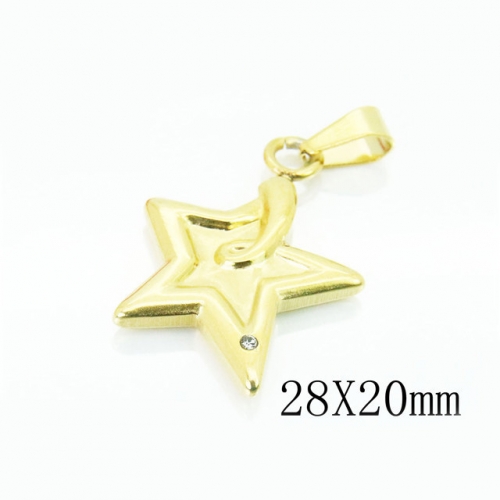 BC Wholesale Stainless Steel 316L Jewelry Pendant NO.#BC12P1102KY