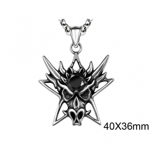 BC Wholesale Stainless Steel 316L Jewelry Pendant Without Chain NO.#SJ3P455