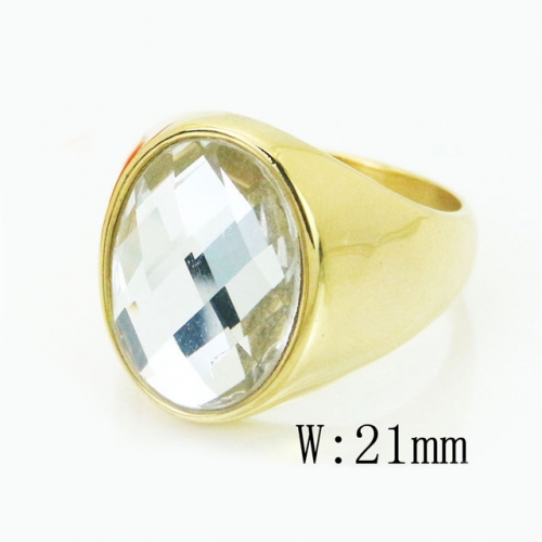 BC Wholesale Stainless Steel 316L Jewelry Rings NO.#BC15R1601HIL