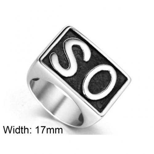 BC Jewelry Wholesale Stainless Steel 316L Rings NO.#SJ3R403
