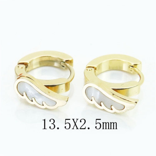 BC Jewelry Wholesale Stainless Steel 316L Earrings NO.#BC60E0352JJE
