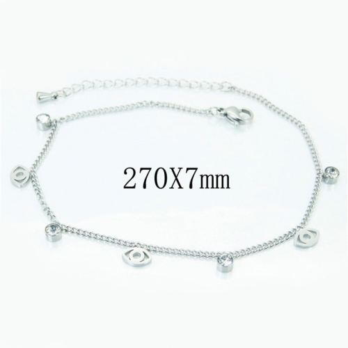 BC Wholesale Stainless Steel 316L Fashion Anklets NO.#BC32B0261OX
