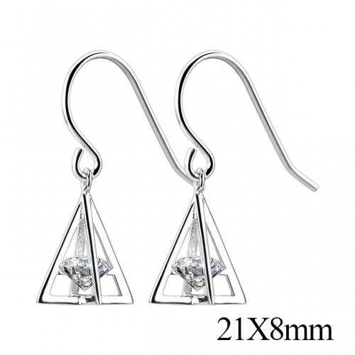BC Jewelry Wholesale 925 Silver Jewelry Earrings NO.#925J5EG0496