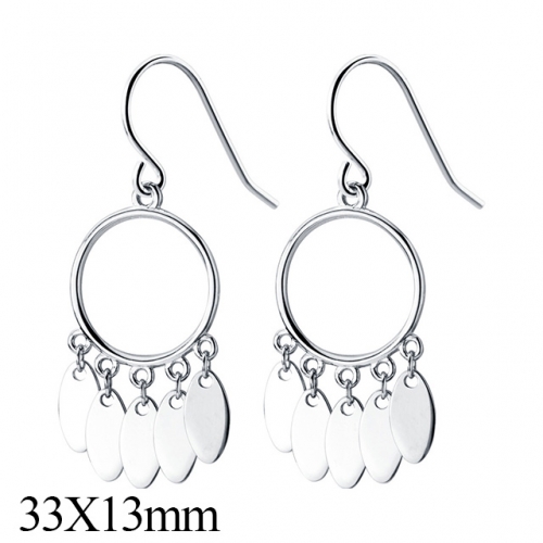 BC Jewelry Wholesale 925 Silver Jewelry Earrings NO.#925J5EG0681