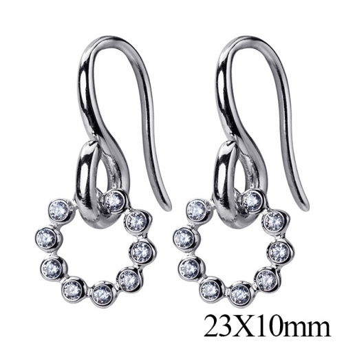 BC Jewelry Wholesale 925 Silver Jewelry Earrings NO.#925J5E9804