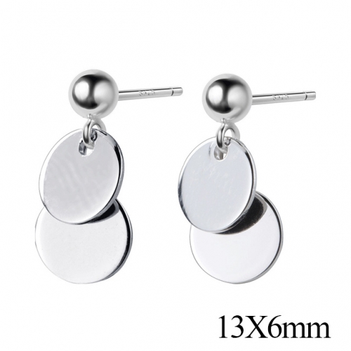 BC Jewelry Wholesale 925 Silver Jewelry Earrings NO.#925J5SE7838