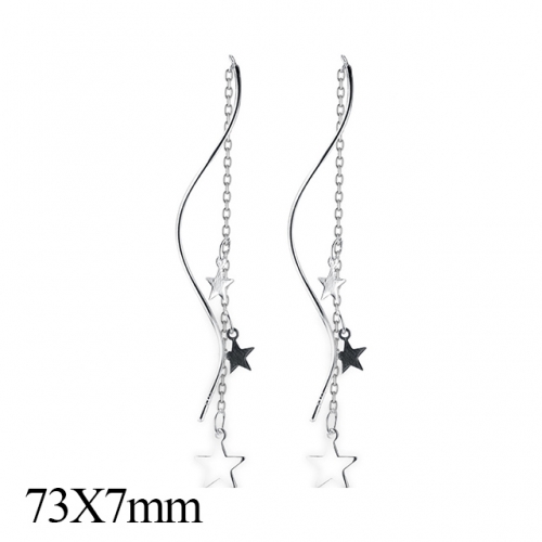 BC Jewelry Wholesale 925 Silver Jewelry Earrings NO.#925J5EG0486