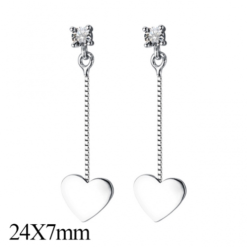 BC Jewelry Wholesale 925 Silver Jewelry Earrings NO.#925J5EG0559