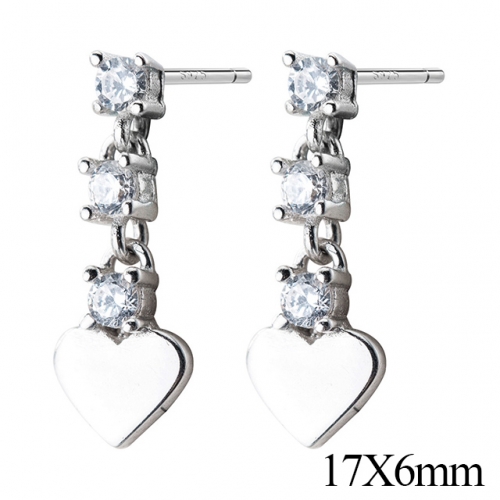 BC Jewelry Wholesale 925 Silver Jewelry Earrings NO.#925J5E8276