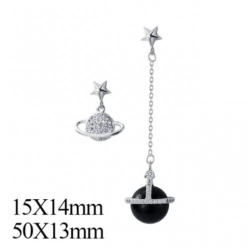 BC Jewelry Wholesale 925 Silver Jewelry Earrings NO.#925J5SEG1254