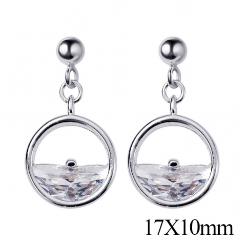 BC Jewelry Wholesale 925 Silver Jewelry Earrings NO.#925J5SE7901