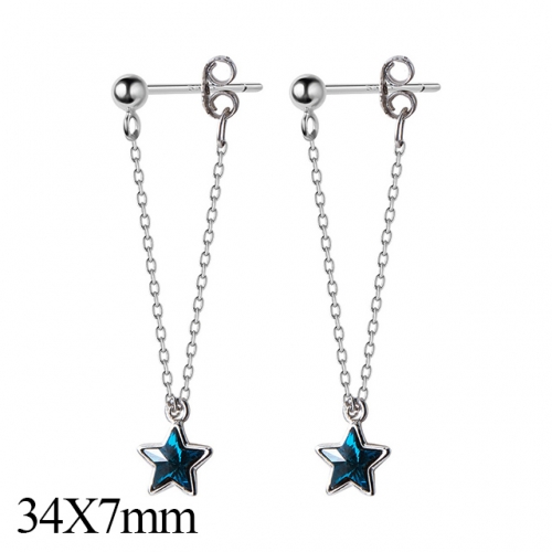 BC Jewelry Wholesale 925 Silver Jewelry Earrings NO.#925J5E9867