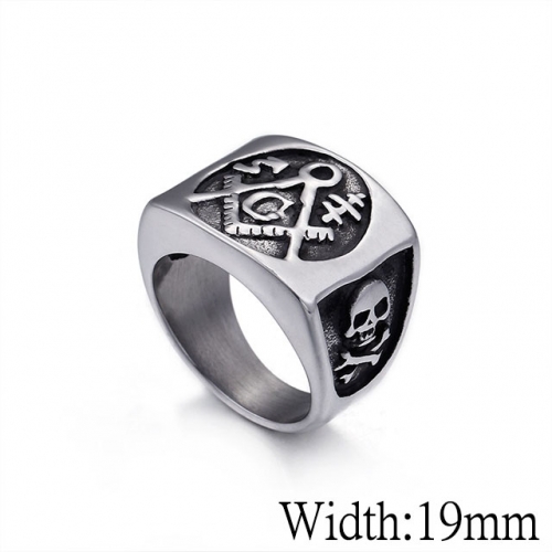 BC Wholesale Stainless Steel 316L Jewelry Rings NO.#SJ2R45110