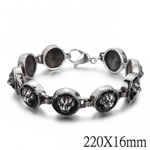 BC Wholesale Jewelry Stainless Steel 316L Good Quality Bracelets NO.#SJ2B152590