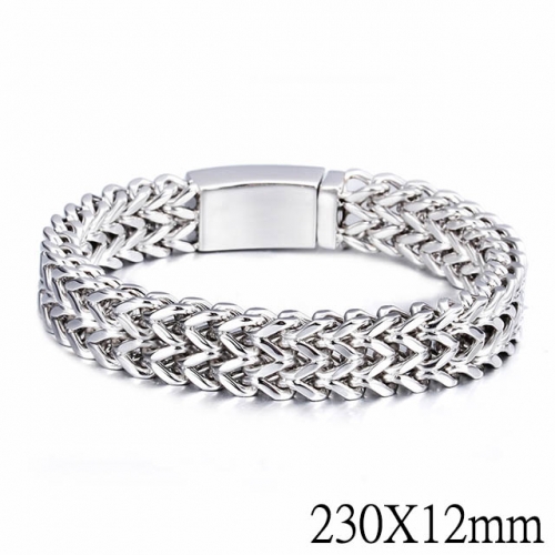 BC Wholesale Jewelry Stainless Steel 316L Good Quality Bracelets NO.#SJ2BS56405