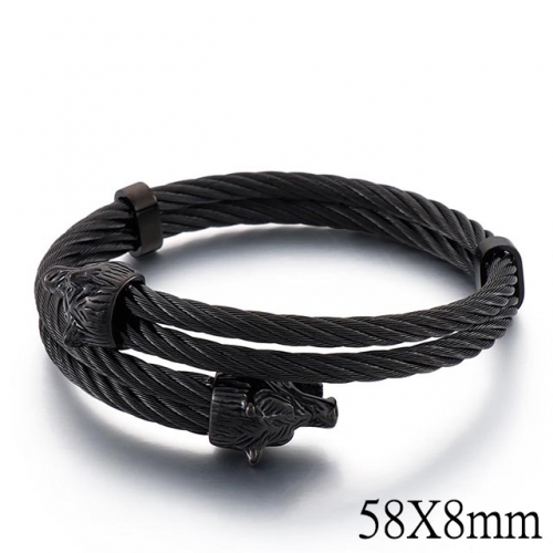 BC Wholesale Stainless Steel Jewelry Bangles NO.#SJ2N154187