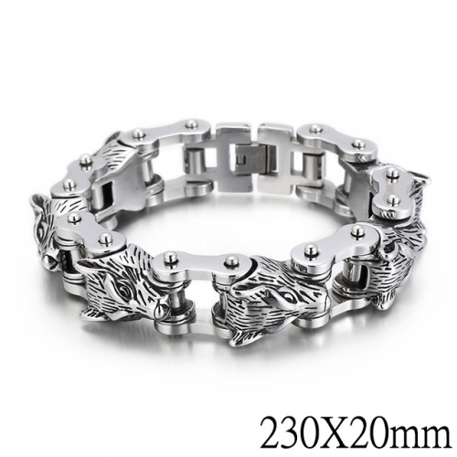 BC Wholesale Jewelry Stainless Steel 316L Good Quality Bracelets NO.#SJ2B152384