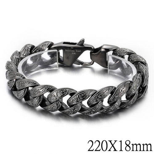 BC Wholesale Jewelry Stainless Steel 316L Good Quality Bracelets NO.#SJ2B150675