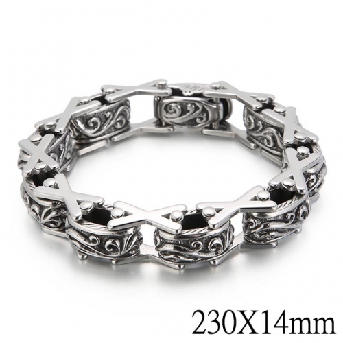 BC Wholesale Jewelry Stainless Steel 316L Good Quality Bracelets NO.#SJ2B148285