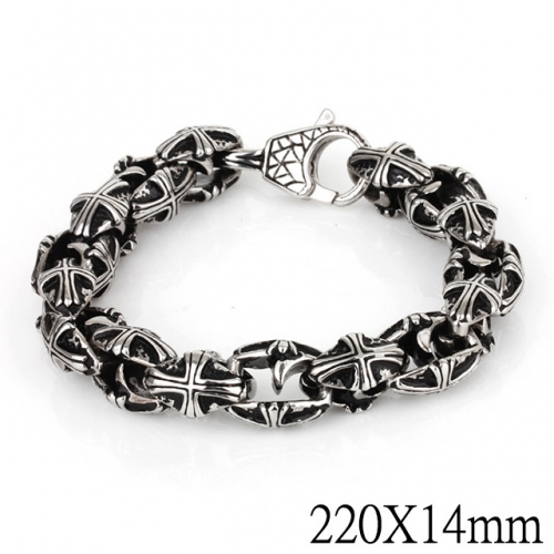 BC Wholesale Jewelry Stainless Steel 316L Good Quality Bracelets NO.#SJ2B40299