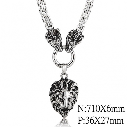 BC Wholesale Jewelry Stainless Steel 316L Men's Necklace NO.#SJ2N199273