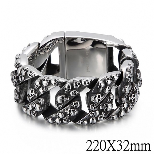 BC Wholesale Jewelry Stainless Steel 316L Good Quality Bracelets NO.#SJ2B149862