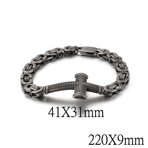 BC Wholesale Jewelry Stainless Steel 316L Good Quality Bracelets NO.#SJ2B124345