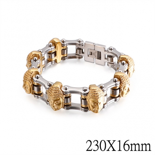 BC Wholesale Jewelry Stainless Steel 316L Good Quality Bracelets NO.#SJ2B134534