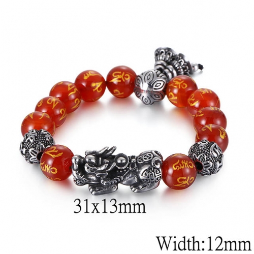 BC Wholesale Jewelry Stainless Steel 316L Good Quality Bracelets NO.#SJ2B119650